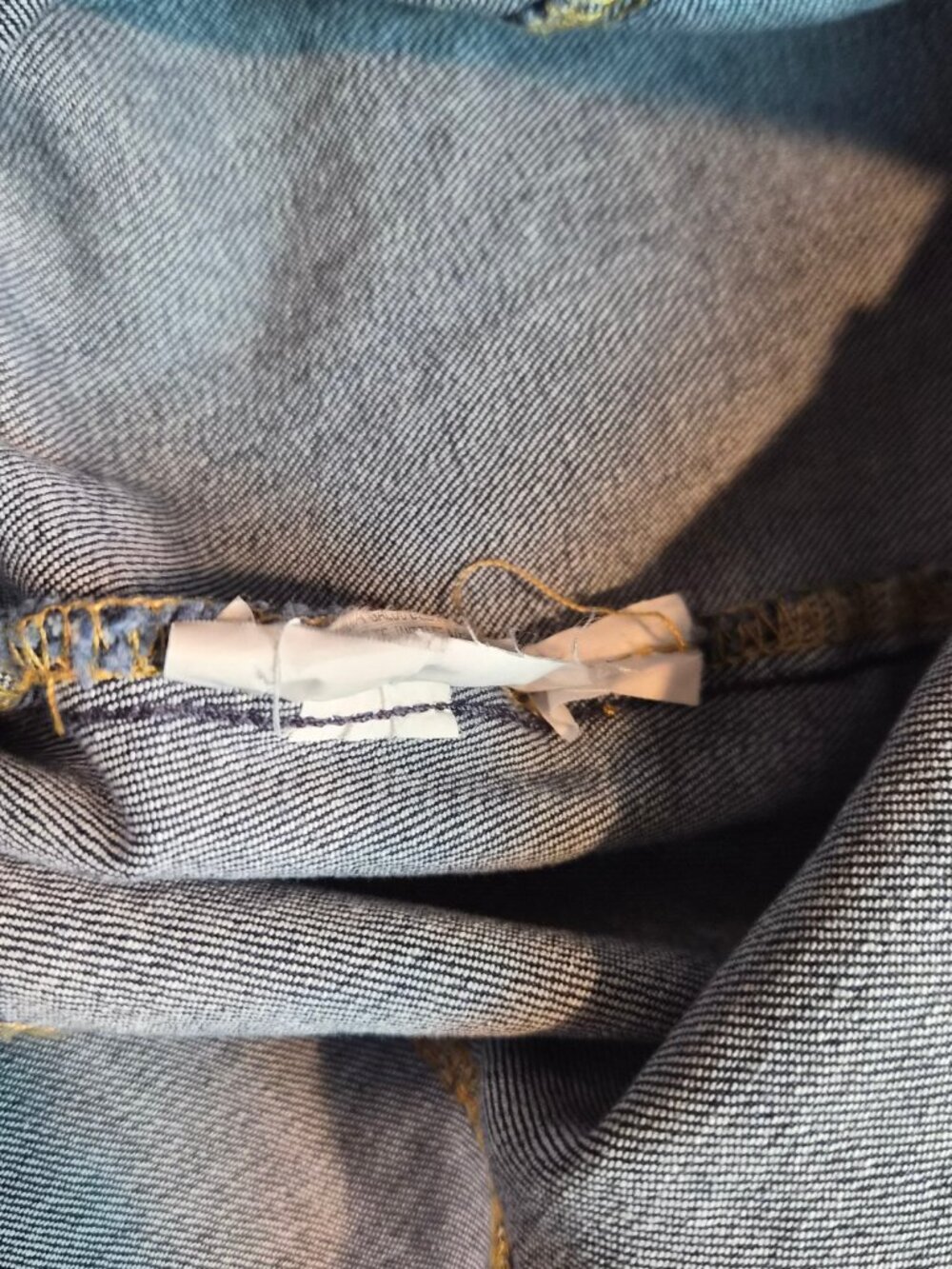 Zara Dark Blue Denim Mini Dress - Picture 7 of 13